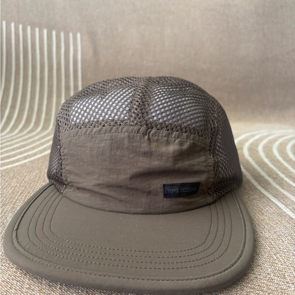 Topo Designs Brown Mesh Hat